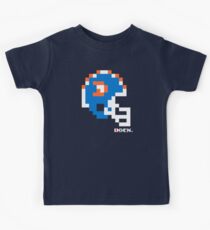 DEN "D" Helmet - Tecmo Bowl Shirt Kids Tee