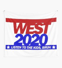 West for Pres-2020 Wall Tapestry