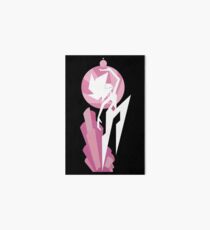 Rosa Diamant Galeriedruck