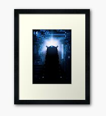 Dalek-tronic Framed Print