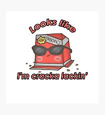 Cool/Cute Cracker Box Photographic Print