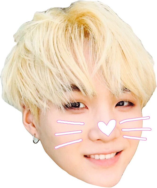 Pegatinas «BTS SUGA» de jellycactus | Redbubble