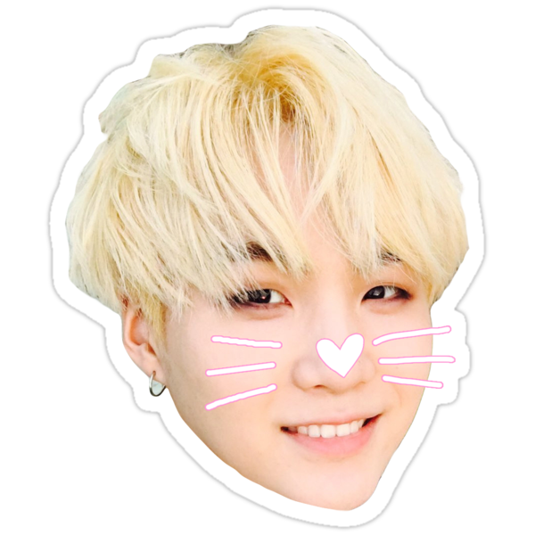  BTS  SUGA  Stickers by jellycactus Redbubble