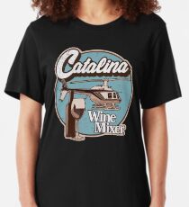 Catalina Wine Mixer. Slim Fit T-Shirt