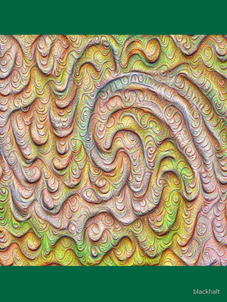 Frozen spring wave #DeepDream #Art | Sasalusais pavasara vilnis by blackhalt