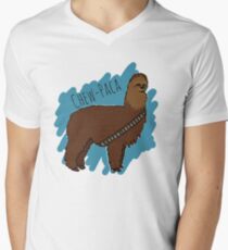 Chewbacca Alpaca Men's V-Neck T-Shirt