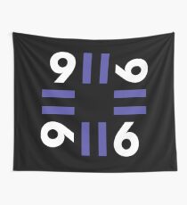 9-11 Blue Wall Tapestry