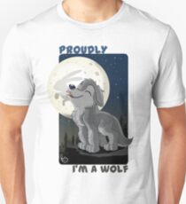 Proudly I'm a wolf Unisex T-Shirt