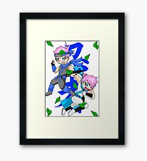 Chibi Ninja Framed Print