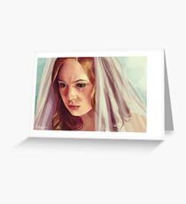 Amy Pond Greeting Card