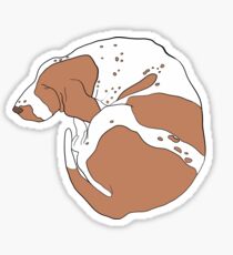 Basset Hound Sticker