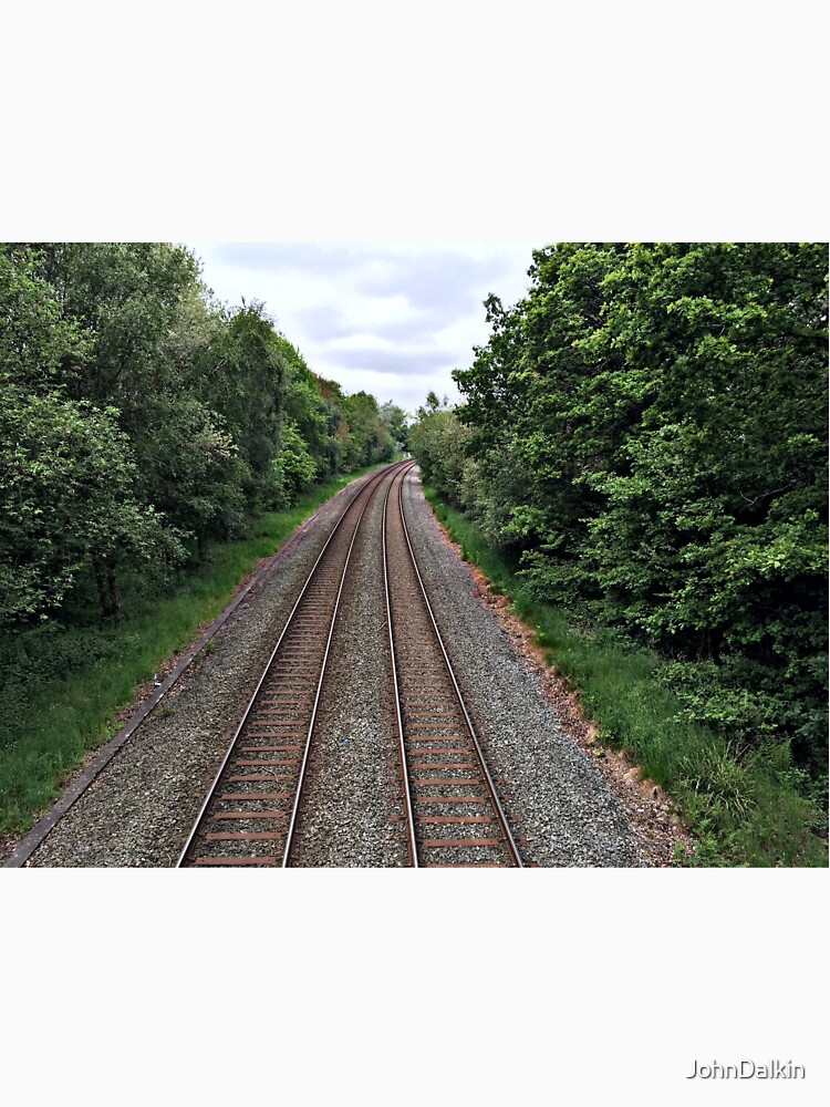 Train in the distance by JohnDalkin