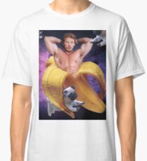 Banana Pratt in the Sky with Pugs Classic T-Shirt