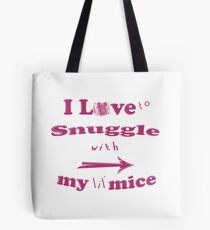 Snuggle with Lil Mice ~ Tiny Sweet Mice Line Tasche