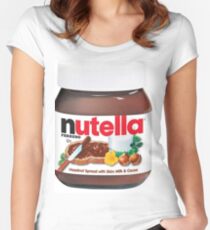 Nutella Spread Women's Fitted Scoop T-Shirt
