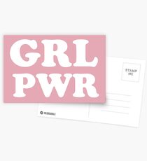Girl Power Postcards