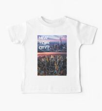 Camiseta para bebés Nueva York