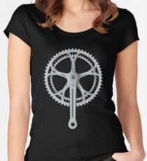 Campagnolo Super Record Strada Chainset, 1974 Fitted Scoop T-Shirt