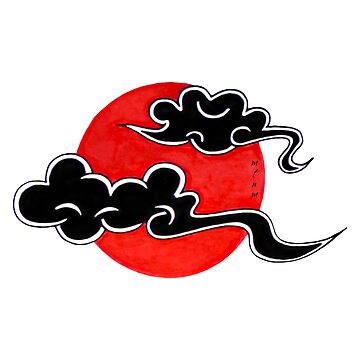 Akatsuki  Cloud stickers, Cloud tattoo design, Mini drawings