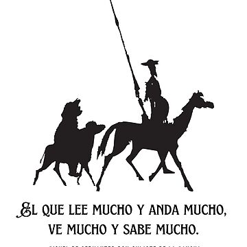 Tela Alpujarreña estampada con Don Quijote. ¡Entra en Telas Moda!