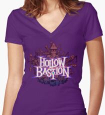 Hollow Bastion Women's Fitted V-Neck T-Shirt