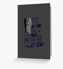 Blink Greeting Card