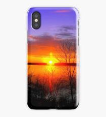 Sunset Over Jordan iPhone Case