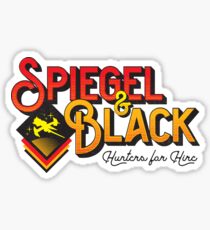 Spiegel & Black Sticker