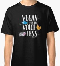 Vegan for the Voiceless Compassion T-Shirt Classic T-Shirt