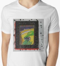 Oh Oh - Green Hands Men's V-Neck T-Shirt
