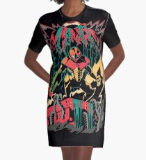 Wake the Mother Graphic T-Shirt Dress