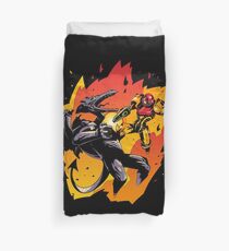 Samus vs. Ridley Duvet Cover