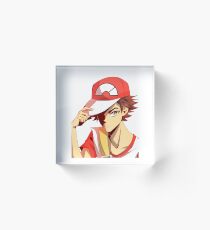 Pokemon - Red Acrylic Block