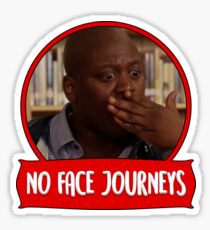 No face journeys Sticker