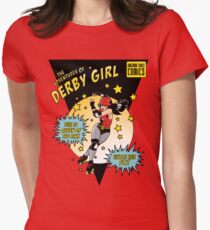 The Adventures of Derby Girl Women's Fitted T-Shirt