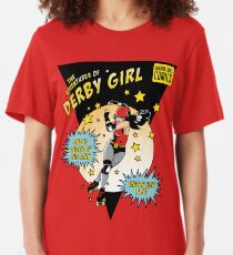 The Adventures of Derby Girl Slim Fit T-Shirt