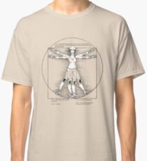 Vitruvian Skater in Duoton Classic T-Shirt