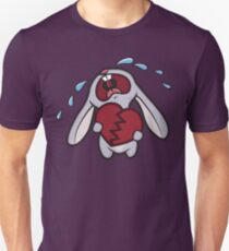 Broken Hearted Bunny Unisex T-Shirt