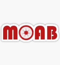 Moab (Bike Wheel) Sticker