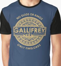 Gallifrey - No Gods or Kings, only Timelords Graphic T-Shirt