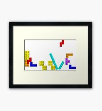 Tetris Framed Print