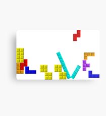 Tetris Metal Print