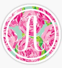 Monogram A Sticker