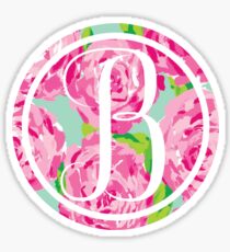 Monogram B Sticker