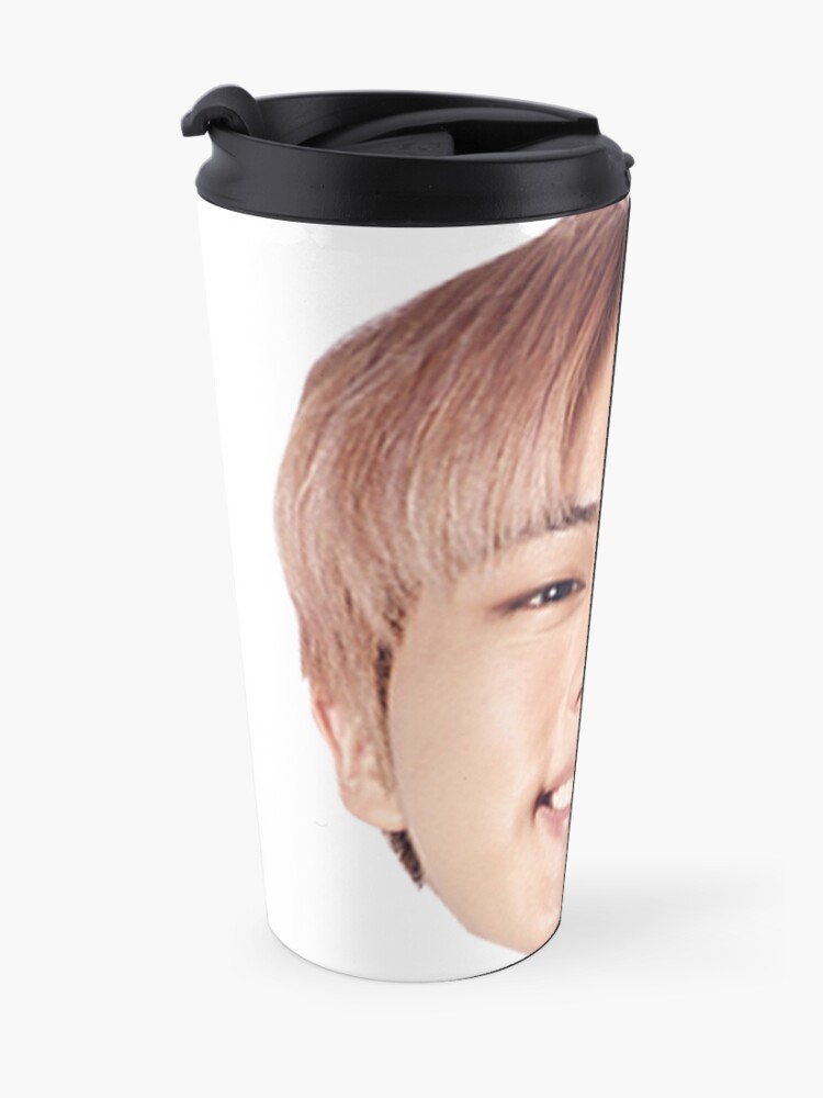 "Jin Head" Travel Mug by vargasaneliz | Redbubble