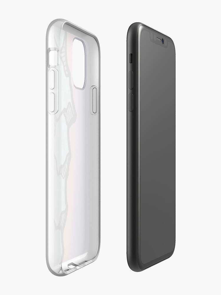 Coque iPhone « Montagnes au coucher du soleil », par altizzy