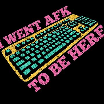 AFK nerd geek computer pc gamer game' Sticker