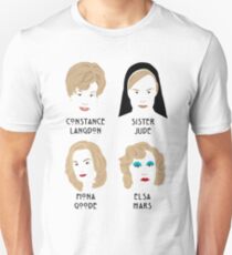 The faces of Jessica Lange Unisex T-Shirt