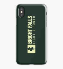Bright Falls Light & Power iPhone Case