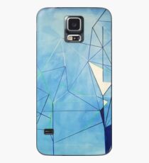 Blaues Prisma Hülle & Klebefolie für Samsung Galaxy